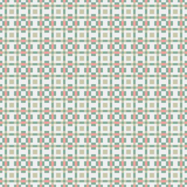 Soyut çapraz desenli üretken hesaplama sanatı çizimi