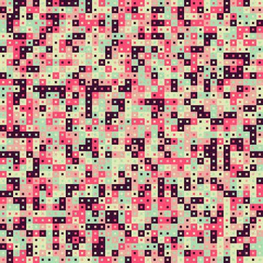 Soyut Geometrik Desen Sanat Çizimi