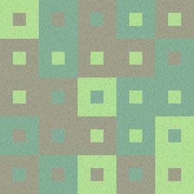 Soyut Geometrik Desen Sanat Çizimi