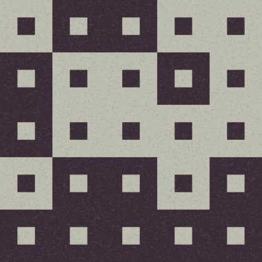 Soyut Geometrik Desen Sanat Çizimi