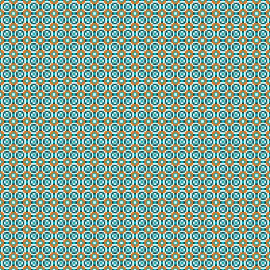 Soyut Geometrik Desen, üretken hesaplama sanatı çizimi 