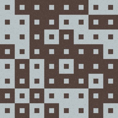 Soyut Geometrik Desen Sanat Çizimi