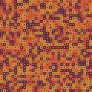 Soyut Geometrik Desen Sanat Çizimi