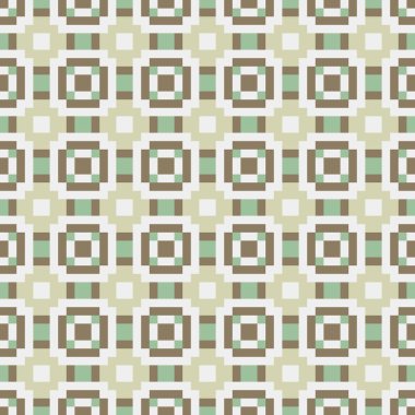 Soyut çapraz desenli üretken hesaplama sanatı çizimi