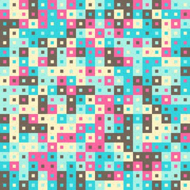 Soyut Geometrik Desen Sanat Çizimi