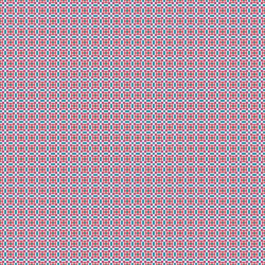 Soyut çapraz desenli üretken hesaplama sanatı çizimi