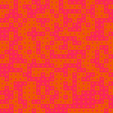 Soyut Geometrik Desen Sanat Çizimi