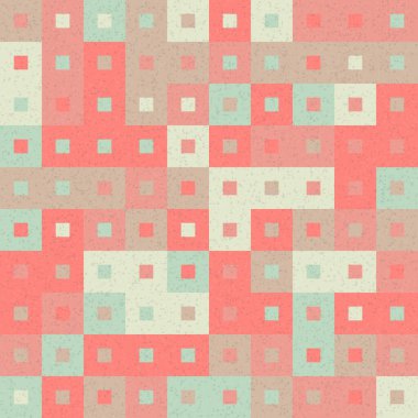 Soyut Geometrik Desen Sanat Çizimi