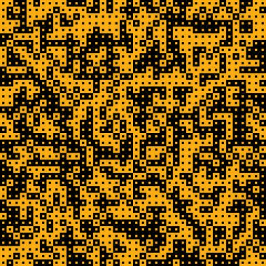 Soyut Geometrik Desen Sanat Çizimi