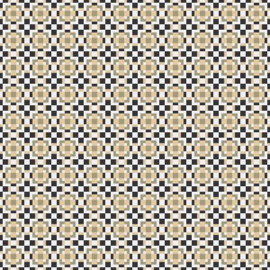 Soyut çapraz desenli üretken hesaplama sanatı çizimi