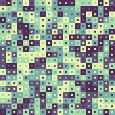 Soyut Geometrik Desen Sanat Çizimi