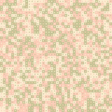 Soyut Geometrik Desen Sanat Çizimi