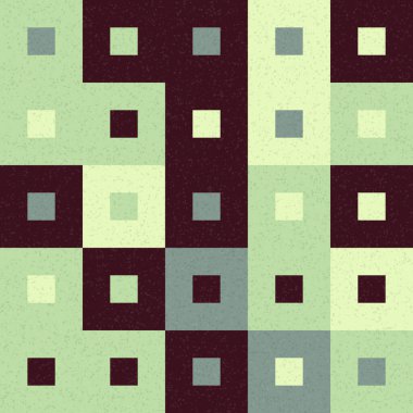 Soyut Geometrik Desen Sanat Çizimi