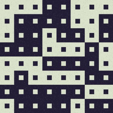 Soyut Geometrik Desen Sanat Çizimi