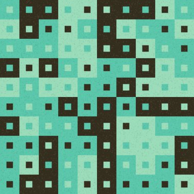 Soyut Geometrik Desen Sanat Çizimi