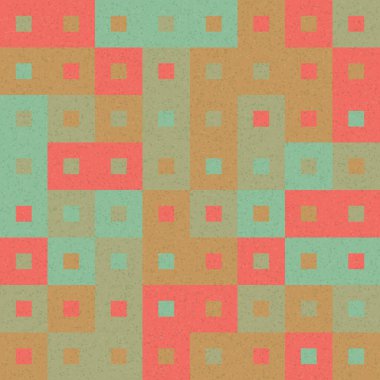 Soyut Geometrik Desen Sanat Çizimi