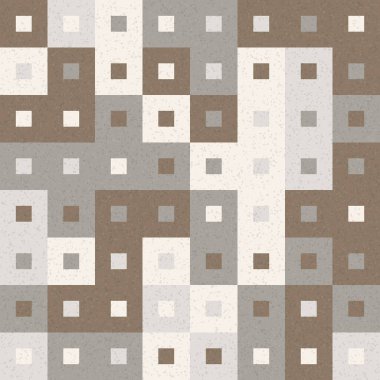 Soyut Geometrik Desen Sanat Çizimi