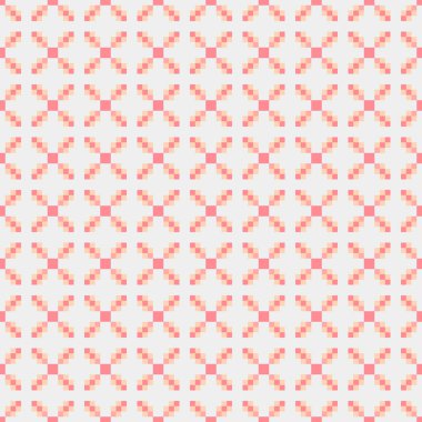 Soyut çapraz desenli üretken hesaplama sanatı çizimi