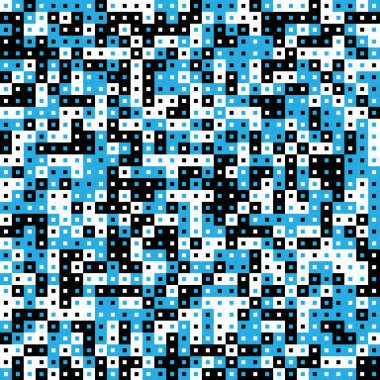 Soyut Geometrik Desen Sanat Çizimi