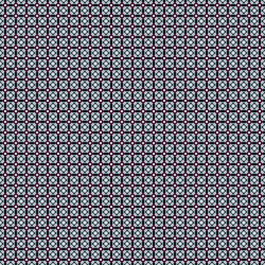 Soyut çapraz desenli üretken hesaplama sanatı çizimi