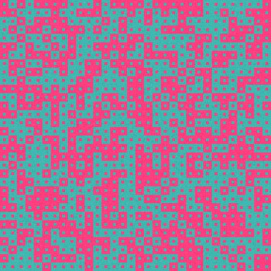 Soyut Geometrik Desen Sanat Çizimi