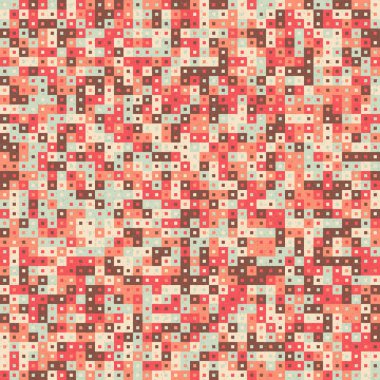 Soyut Geometrik Desen Sanat Çizimi