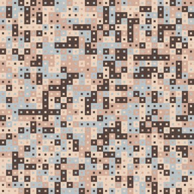 Soyut Geometrik Desen Sanat Çizimi