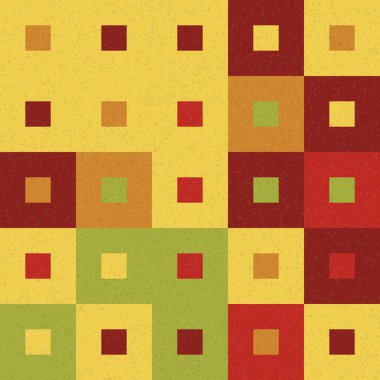 Soyut Geometrik Desen Sanat Çizimi