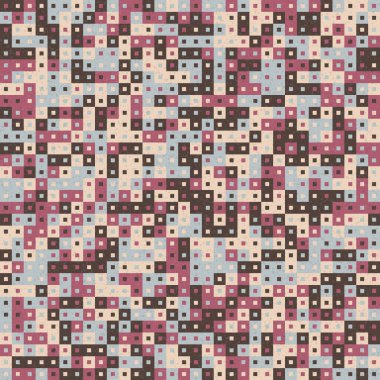 Soyut Geometrik Desen Sanat Çizimi