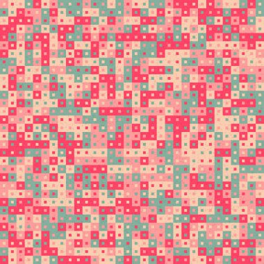 Soyut Geometrik Desen Sanat Çizimi