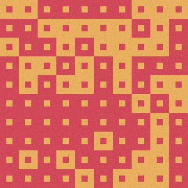 Soyut Geometrik Desen Sanat Çizimi