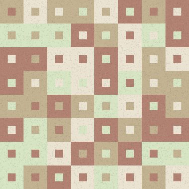 Soyut Geometrik Desen Sanat Çizimi