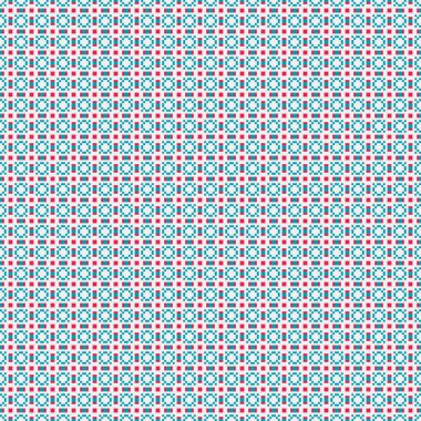 Soyut çapraz desenli üretken hesaplama sanatı çizimi