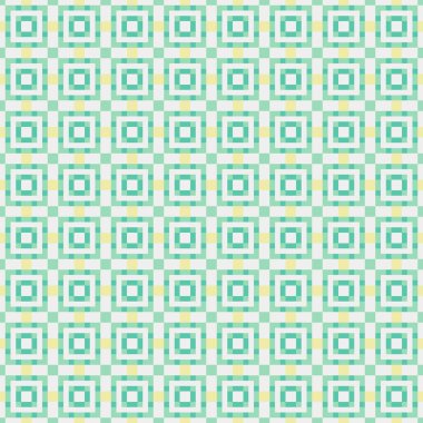 Soyut çapraz desenli üretken hesaplama sanatı çizimi