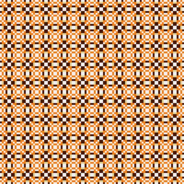 Soyut çapraz desenli üretken hesaplama sanatı çizimi