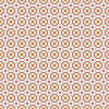 Soyut çapraz desenli üretken hesaplama sanatı çizimi