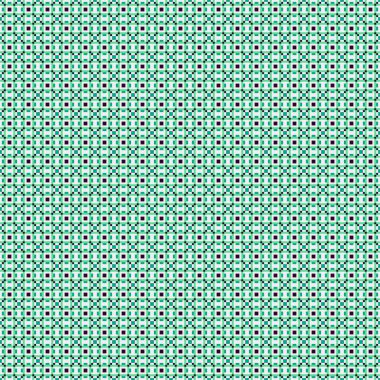 Soyut çapraz desenli üretken hesaplama sanatı çizimi