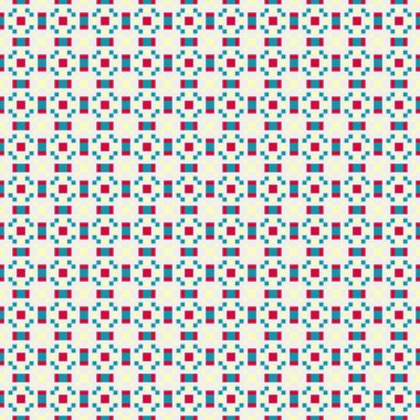 Soyut Çapraz Desen Sanatı Çizimi