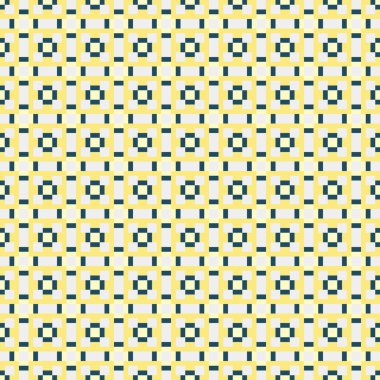 Soyut çapraz desenli üretken hesaplama sanatı çizimi