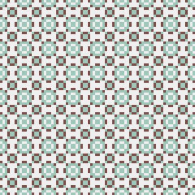 Soyut çapraz desenli üretken hesaplama sanatı çizimi