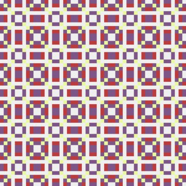 Soyut çapraz desenli üretken hesaplama sanatı çizimi