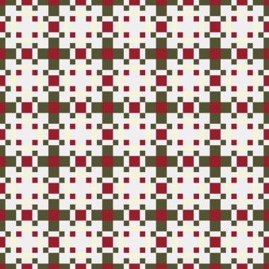 Soyut çapraz desenli üretken hesaplama sanatı çizimi