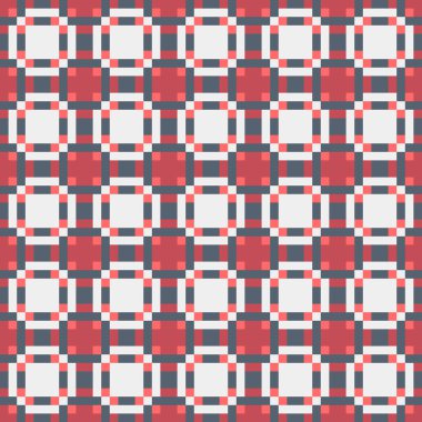 Soyut Çapraz Desen Sanatı Çizimi