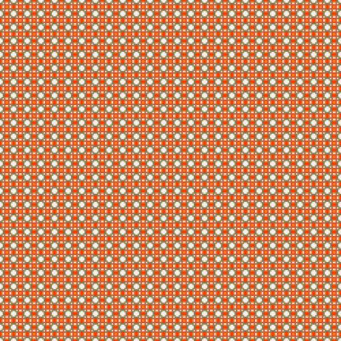 Soyut çapraz desenli üretken hesaplama sanatı çizimi