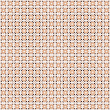 Soyut çapraz desenli üretken hesaplama sanatı çizimi