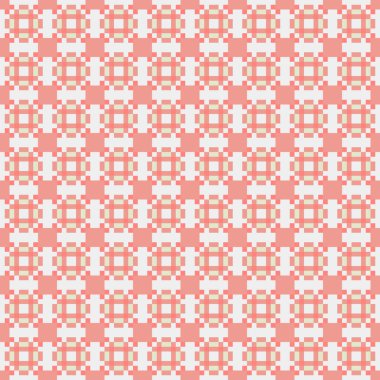 Soyut çapraz desenli üretken hesaplama sanatı çizimi