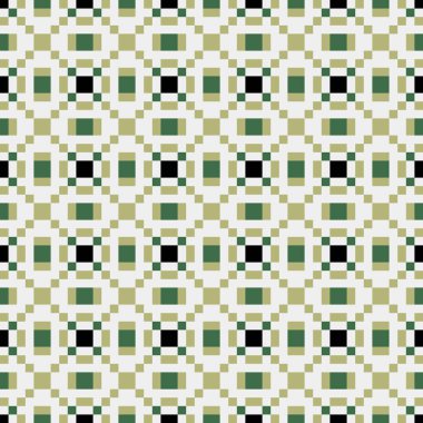 Soyut çapraz desenli üretken hesaplama sanatı çizimi