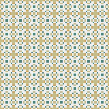 Soyut çapraz desenli üretken hesaplama sanatı çizimi