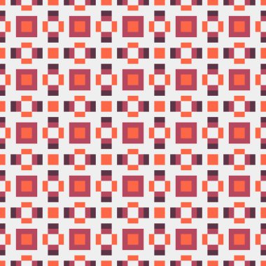 Soyut çapraz desenli üretken hesaplama sanatı çizimi