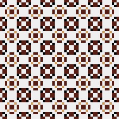 Soyut Çapraz Desen Sanatı Çizimi